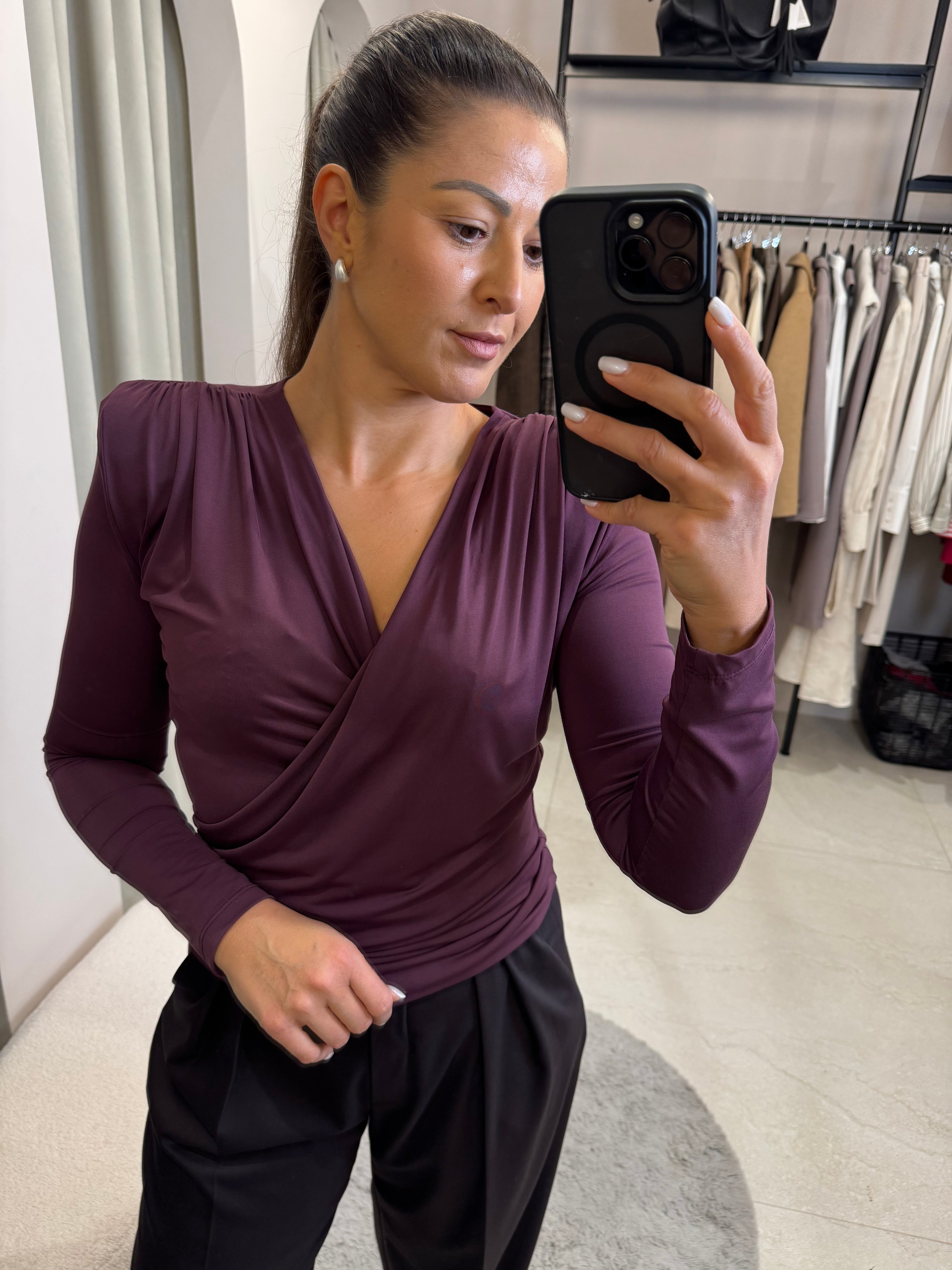 Bluzka Maesta Melanzana