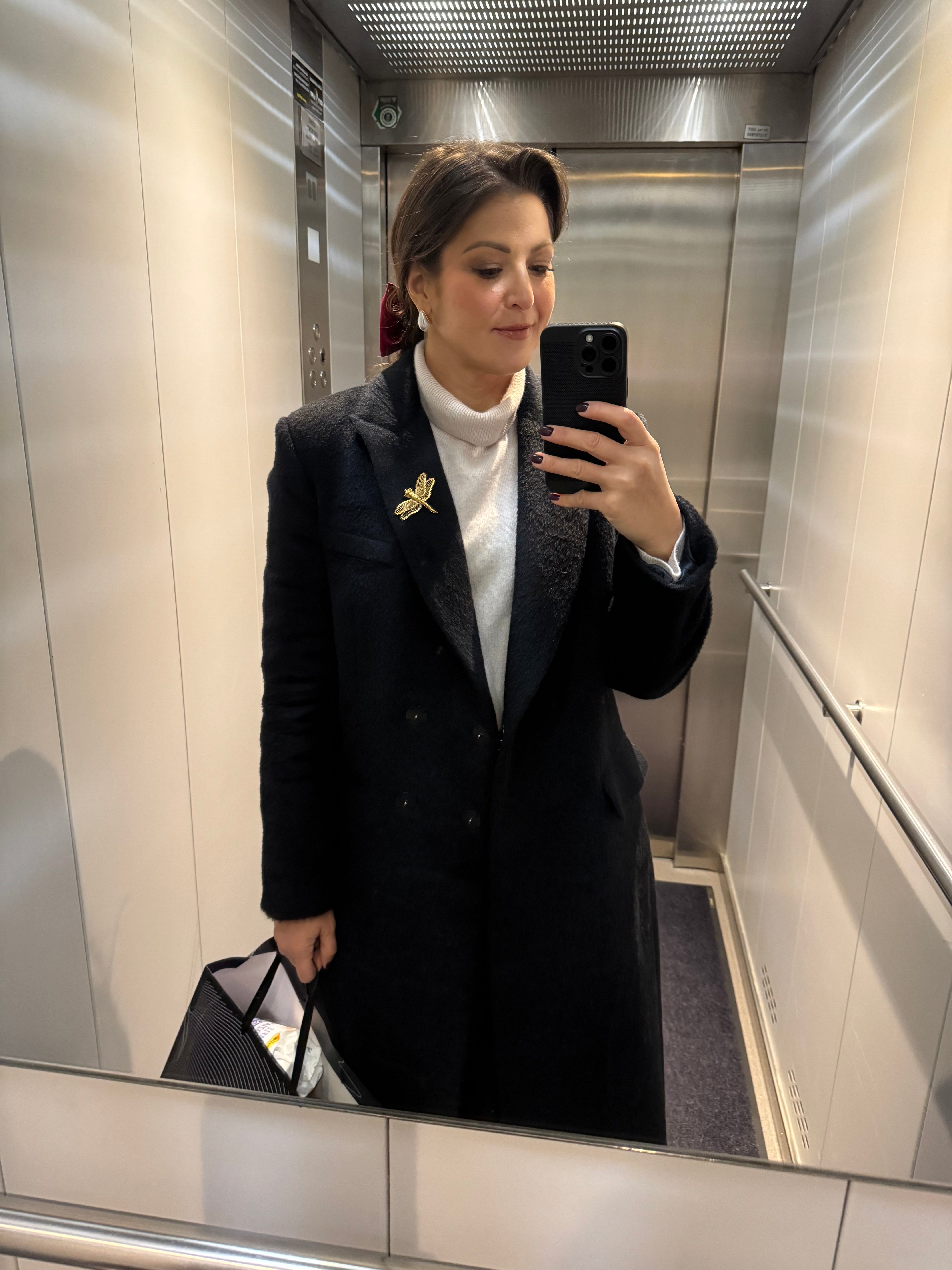 Płaszcz z alpaki Stella Nera