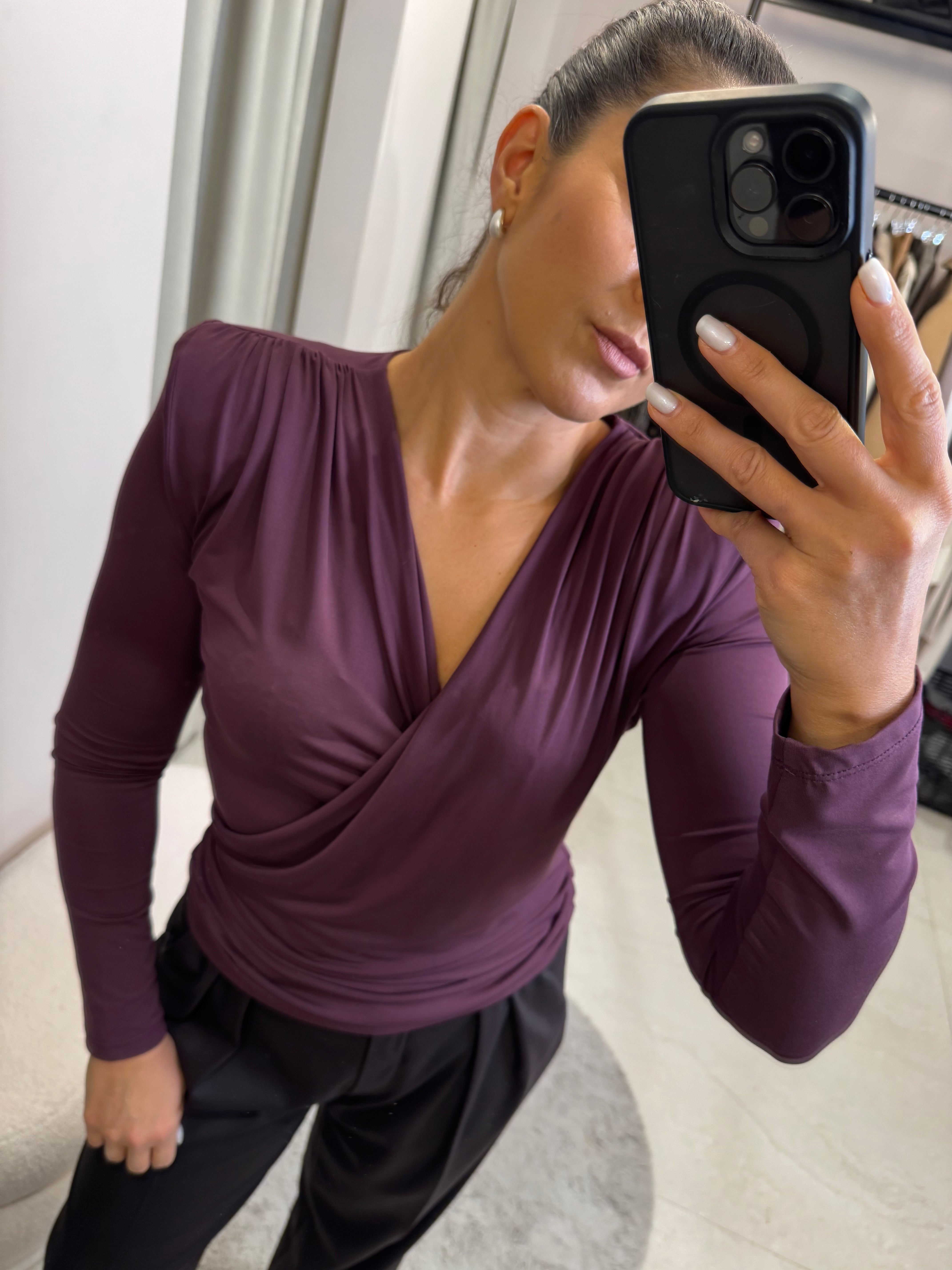 Bluzka Maesta Melanzana