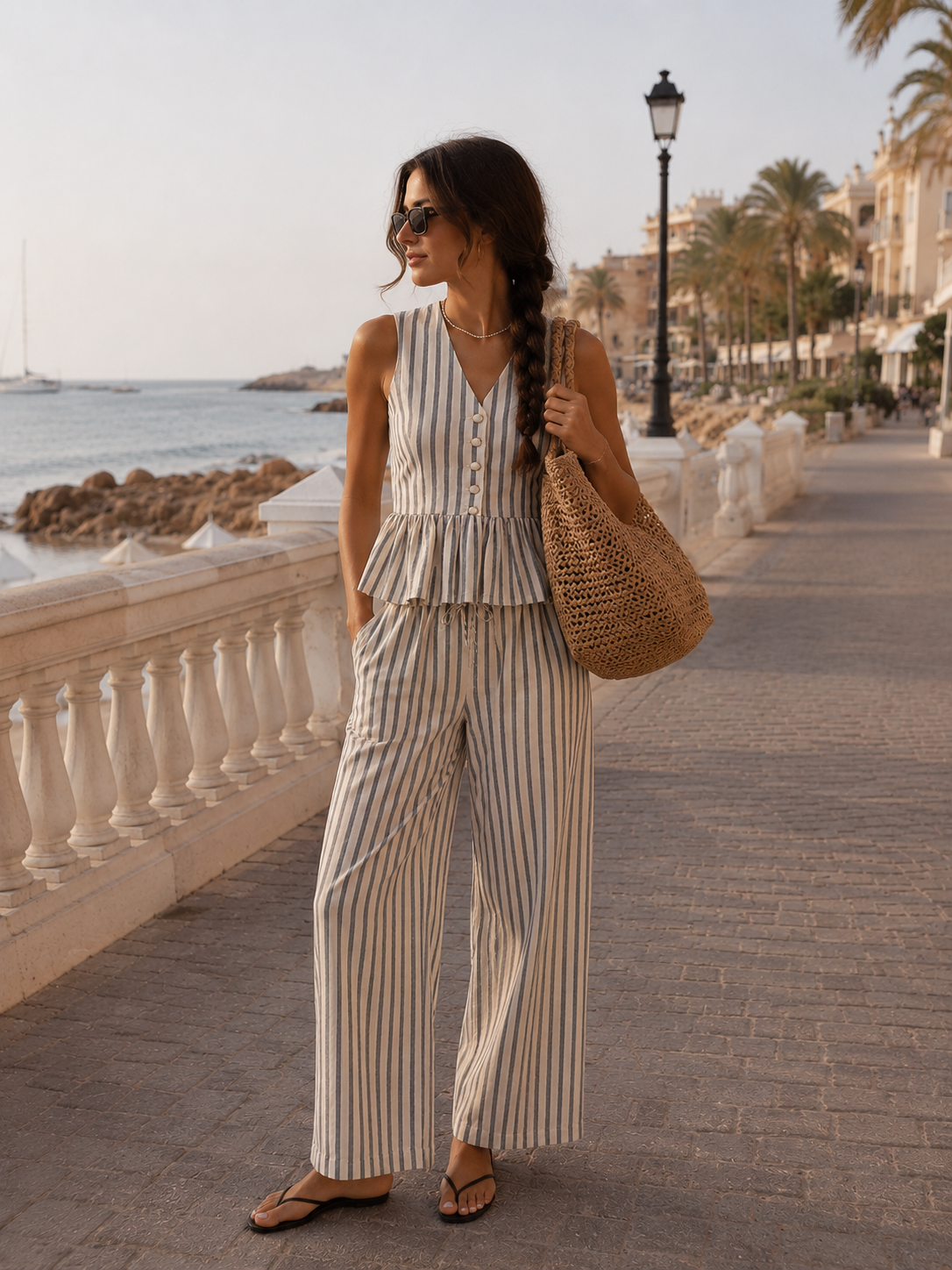 Kamizelka Portofino Bianco Mare