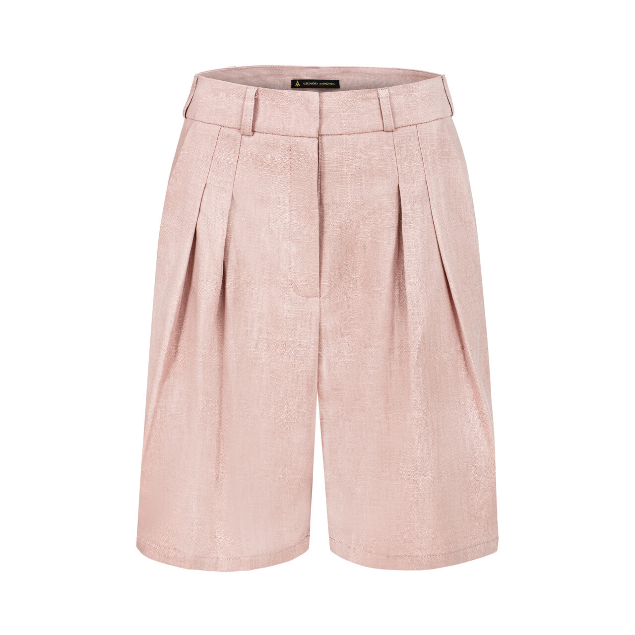 Lniane bermudy Palermo Rosa Freddo