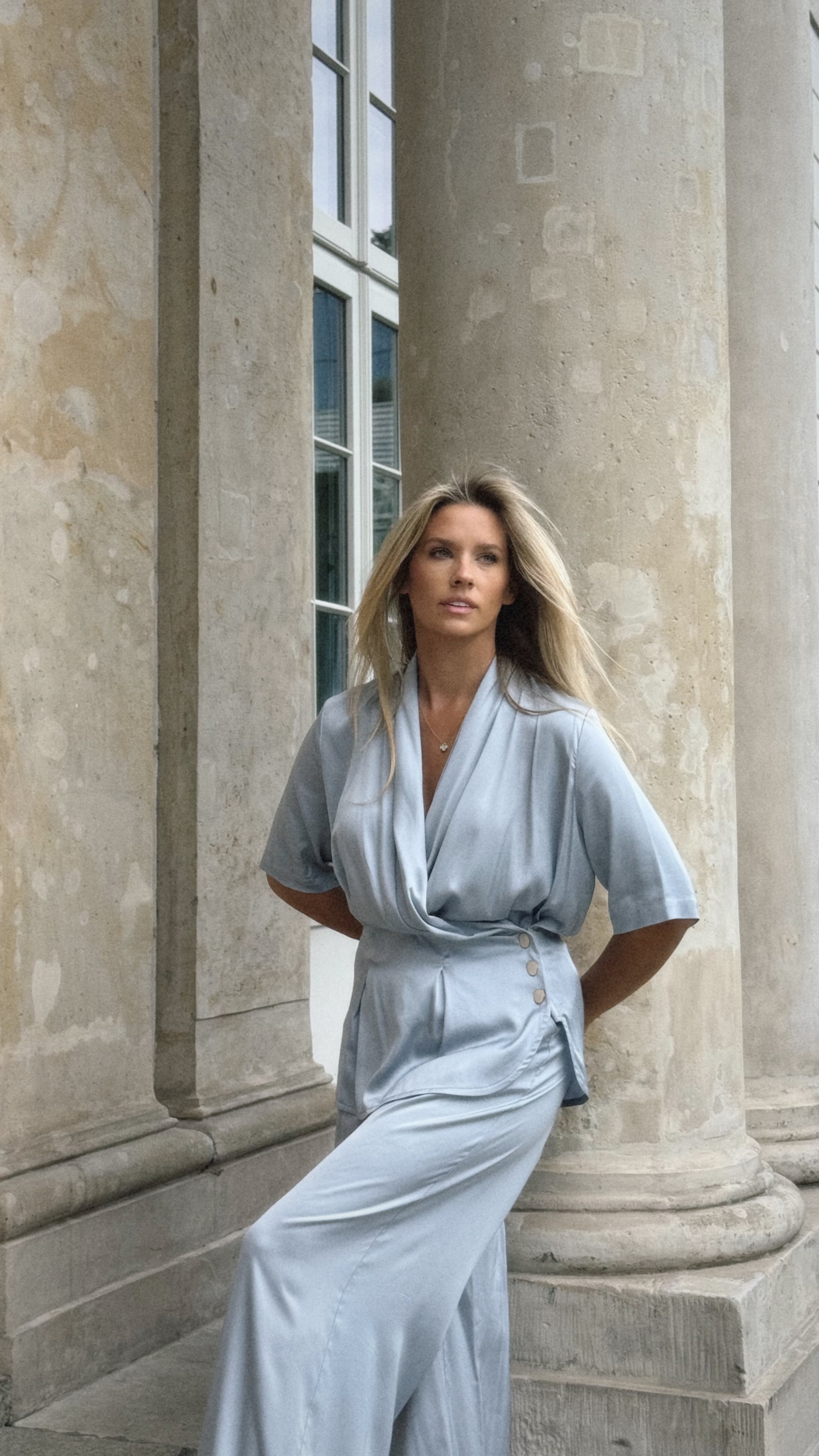Zestaw Serena Azzurro Perla