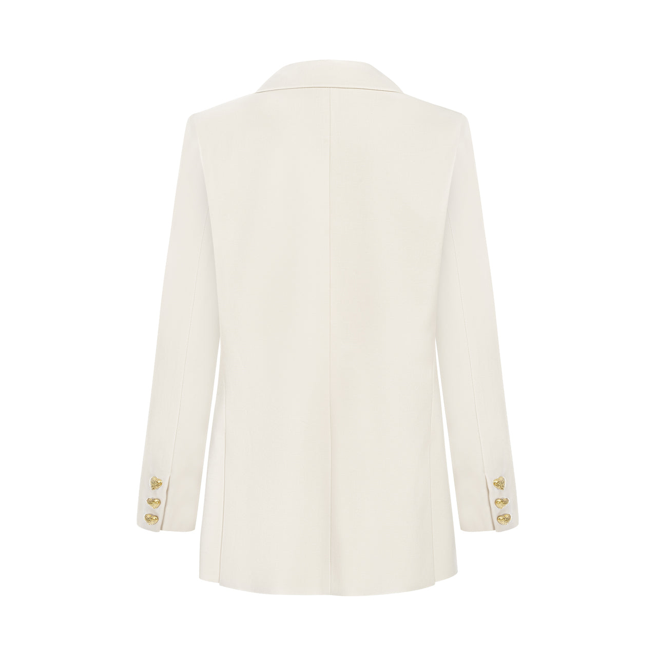 Aleksandra Markowska – tył klasycznej marynarki w stylu minimalistycznym i quiet luxury, idealnej do stylizacji old money i business casual.