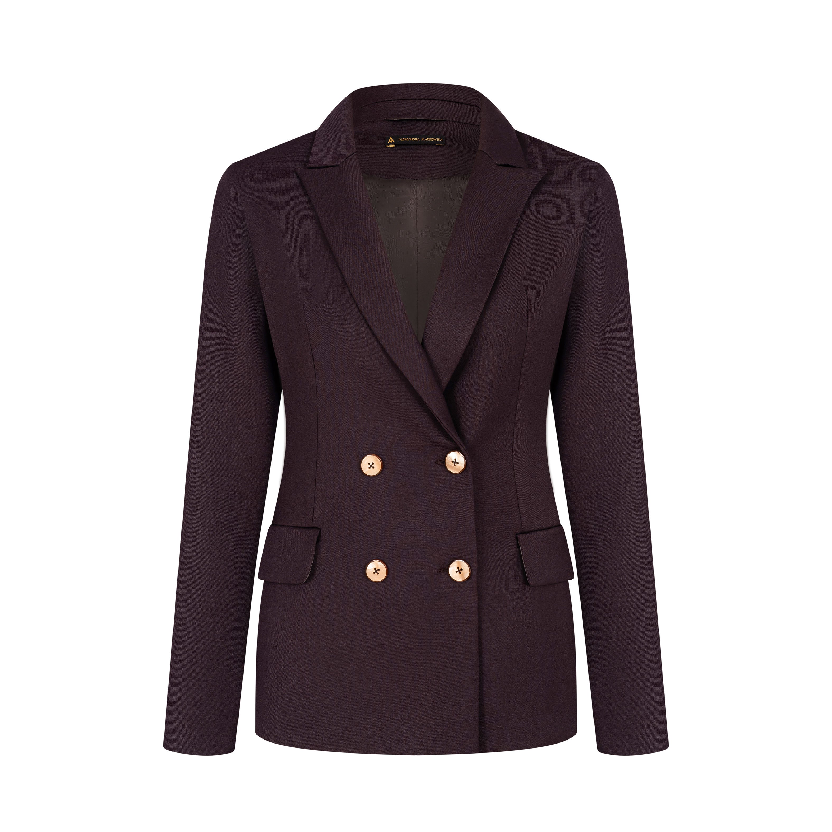 Klasyczna Marynarka dwurzędowa Cioccolato