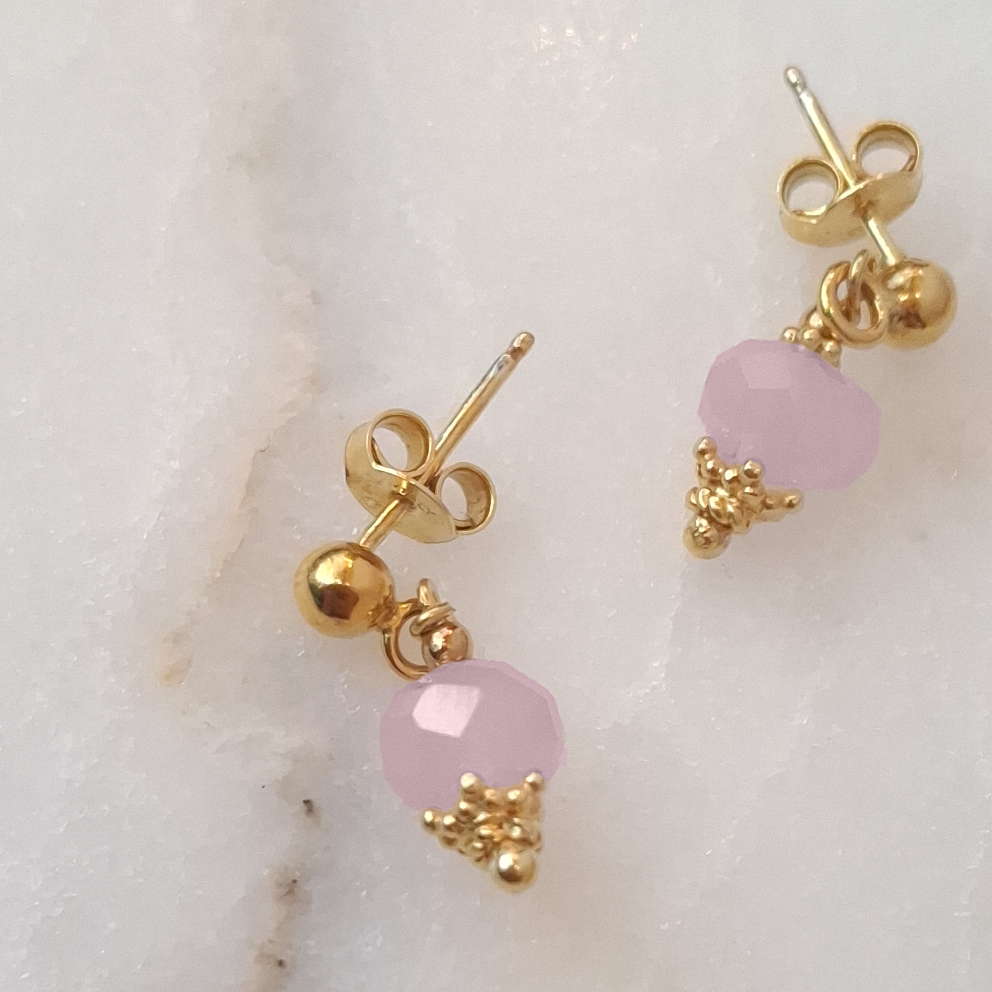 Kolczyki Sassolino Rosa