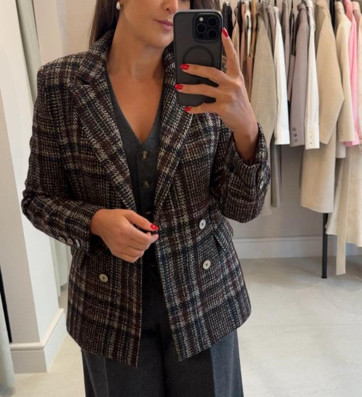 Wełniana marynarka Cavallino