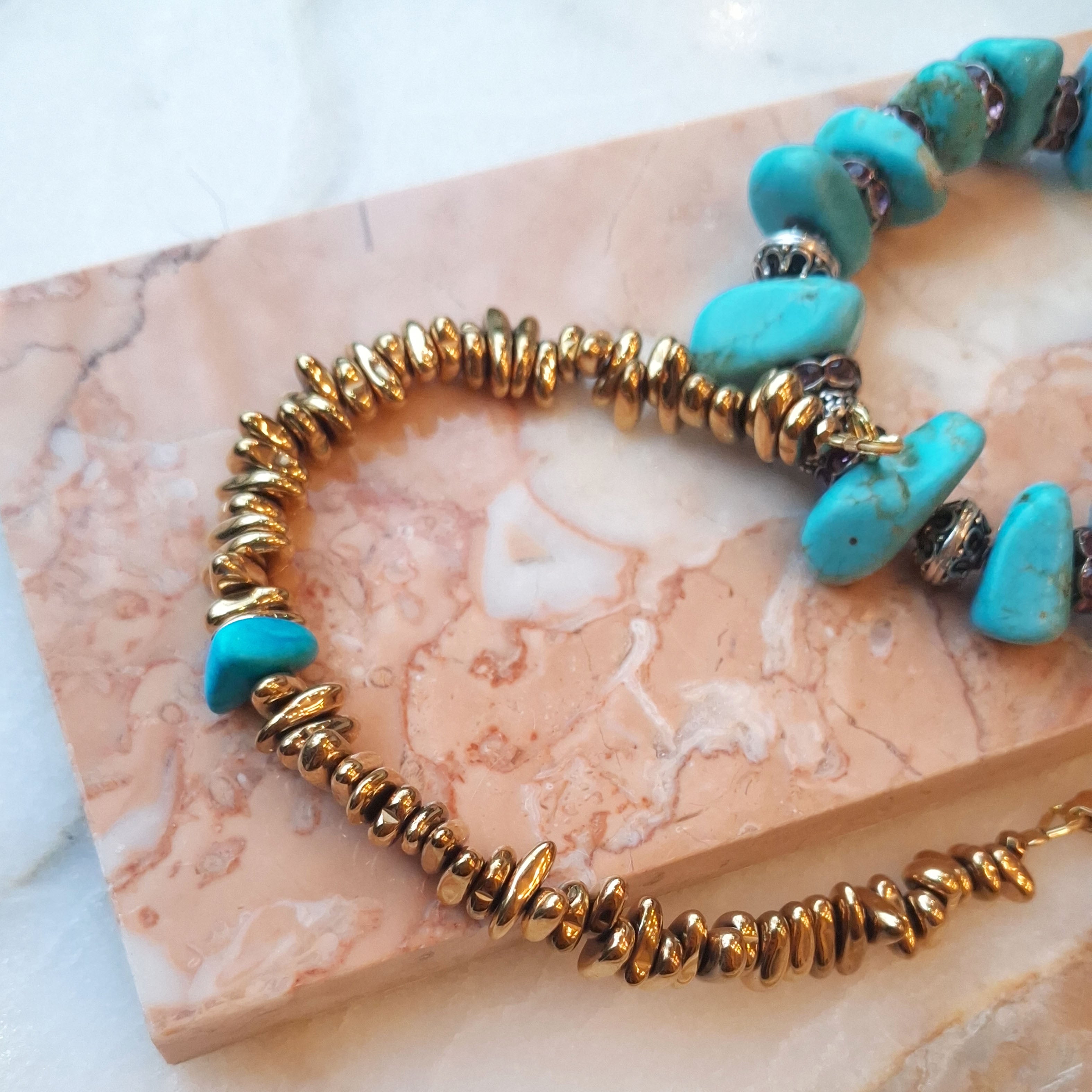 Bransoletka Sassolino Turchese