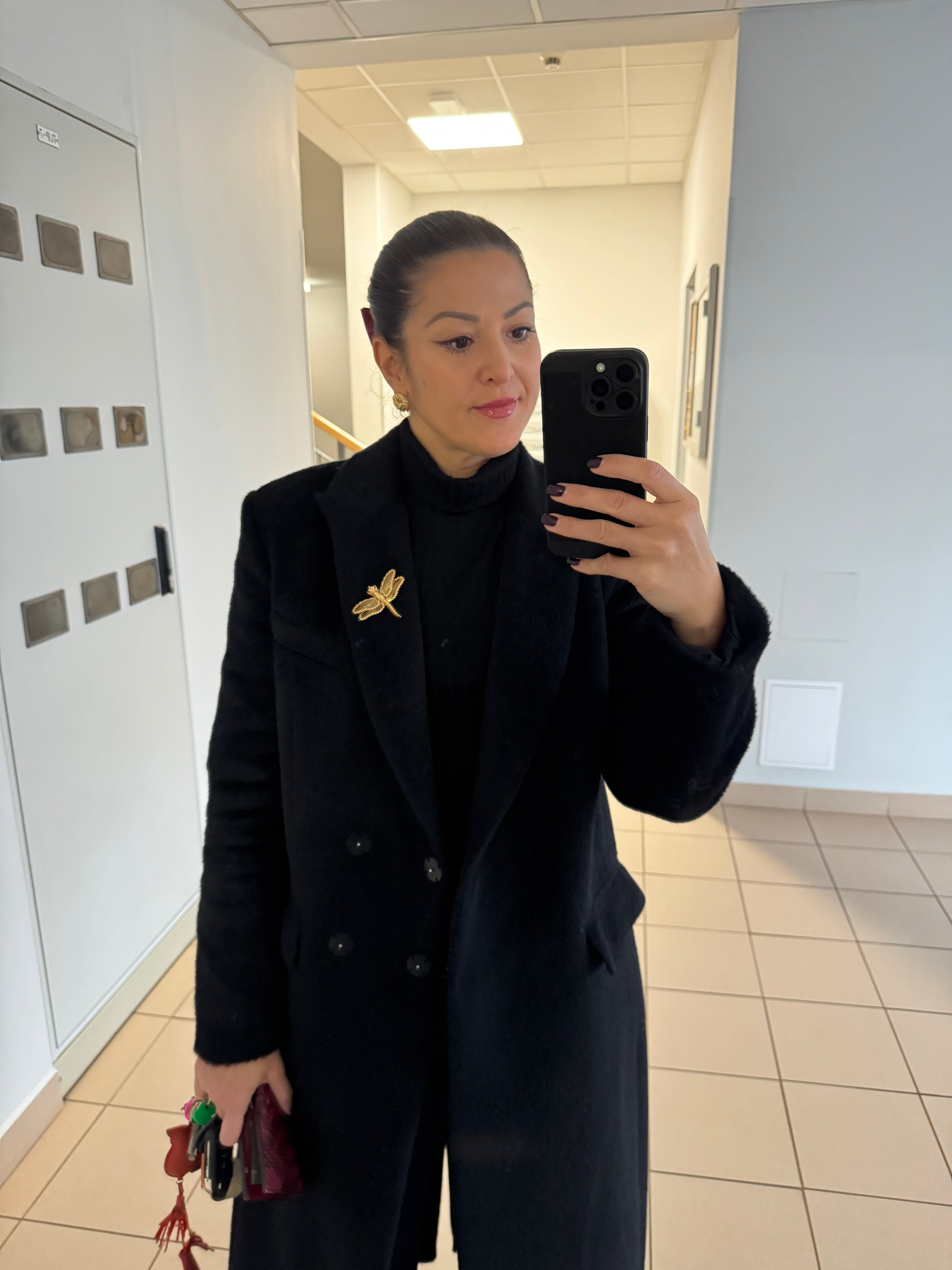 Płaszcz z alpaki Stella Nera