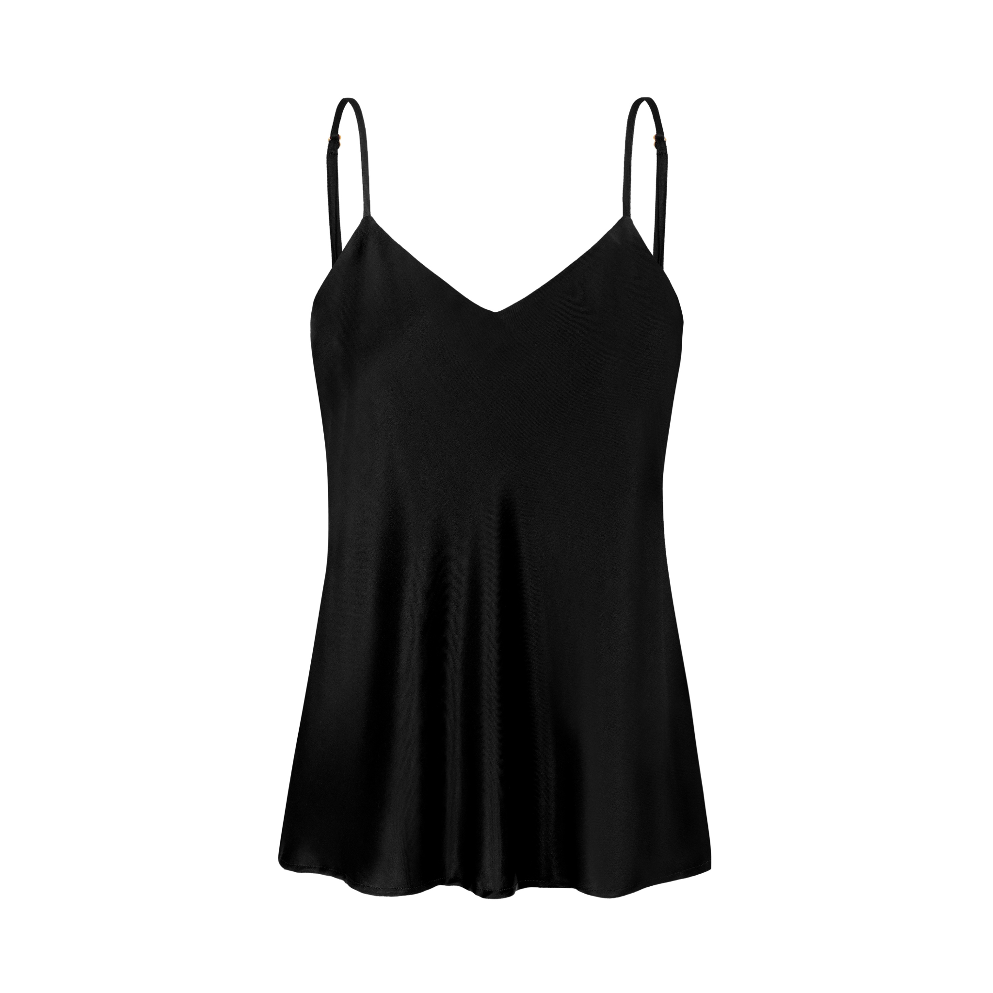Elegancki top damski w kolorze czarnym Essenza Nero, przewiewny i komfortowy, idealny do kapsułowej garderoby – Aleksandra Markowska moda online.