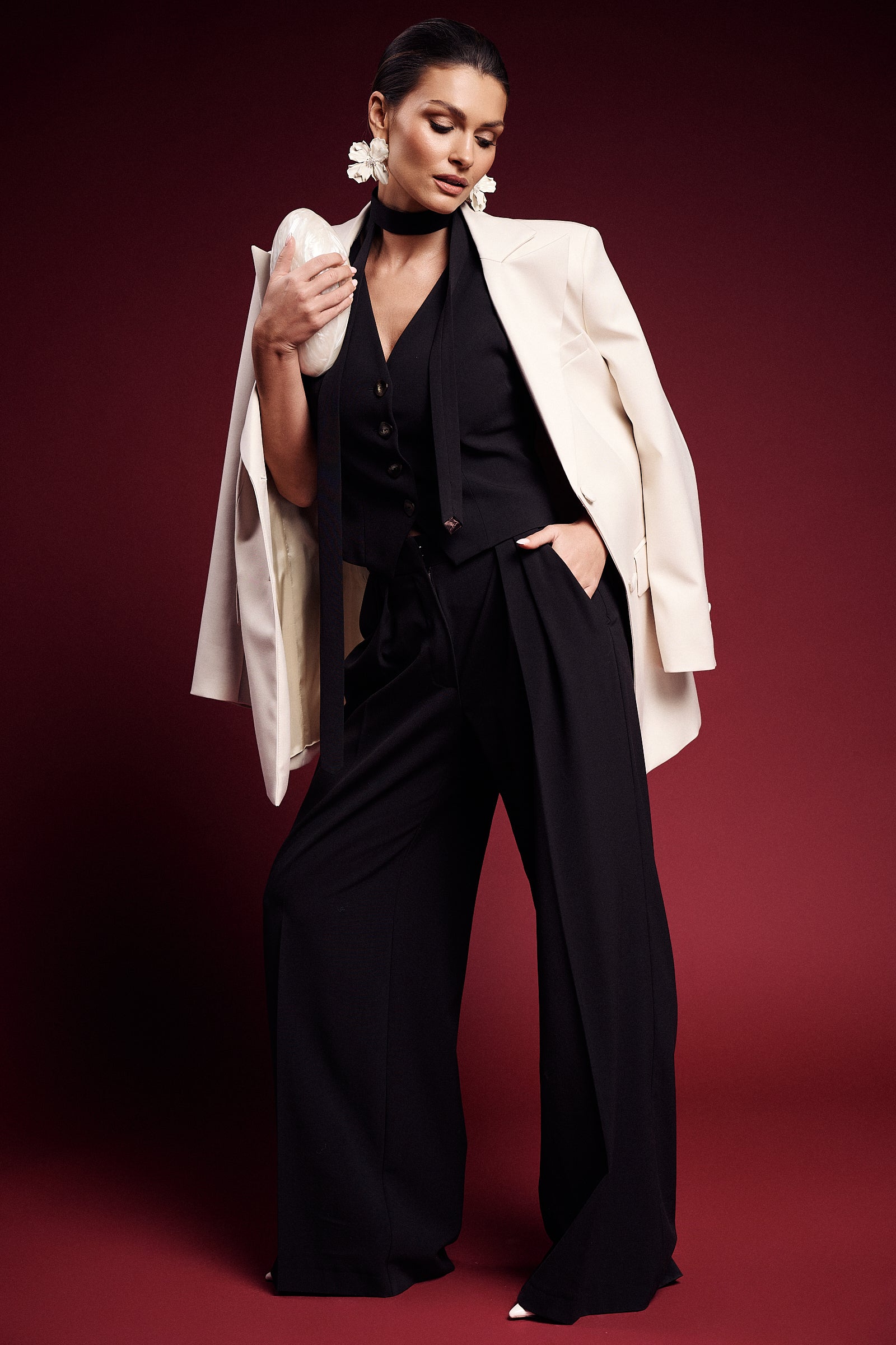 Spodnie palazzo Cioccolato