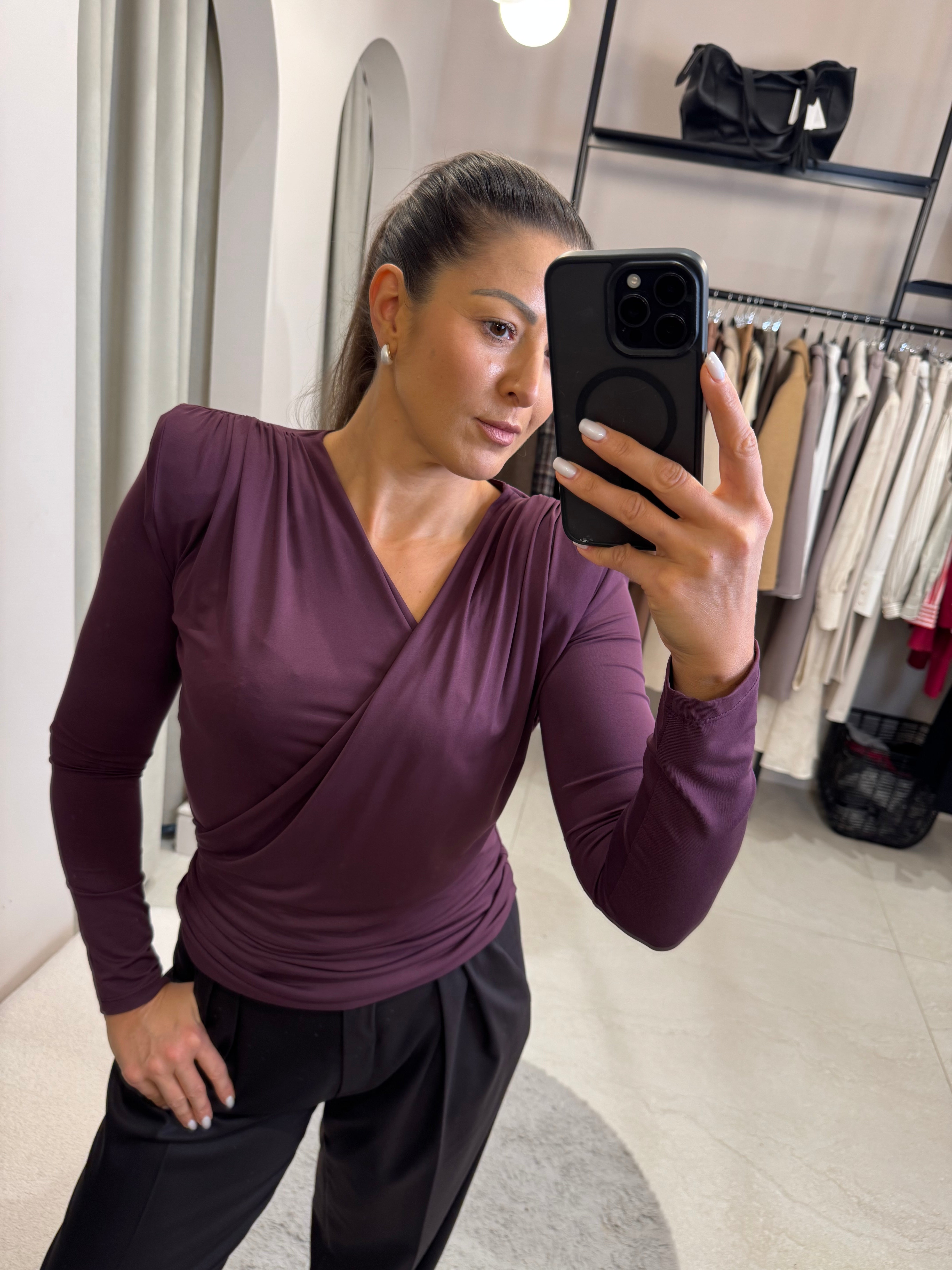 Bluzka Maesta Melanzana