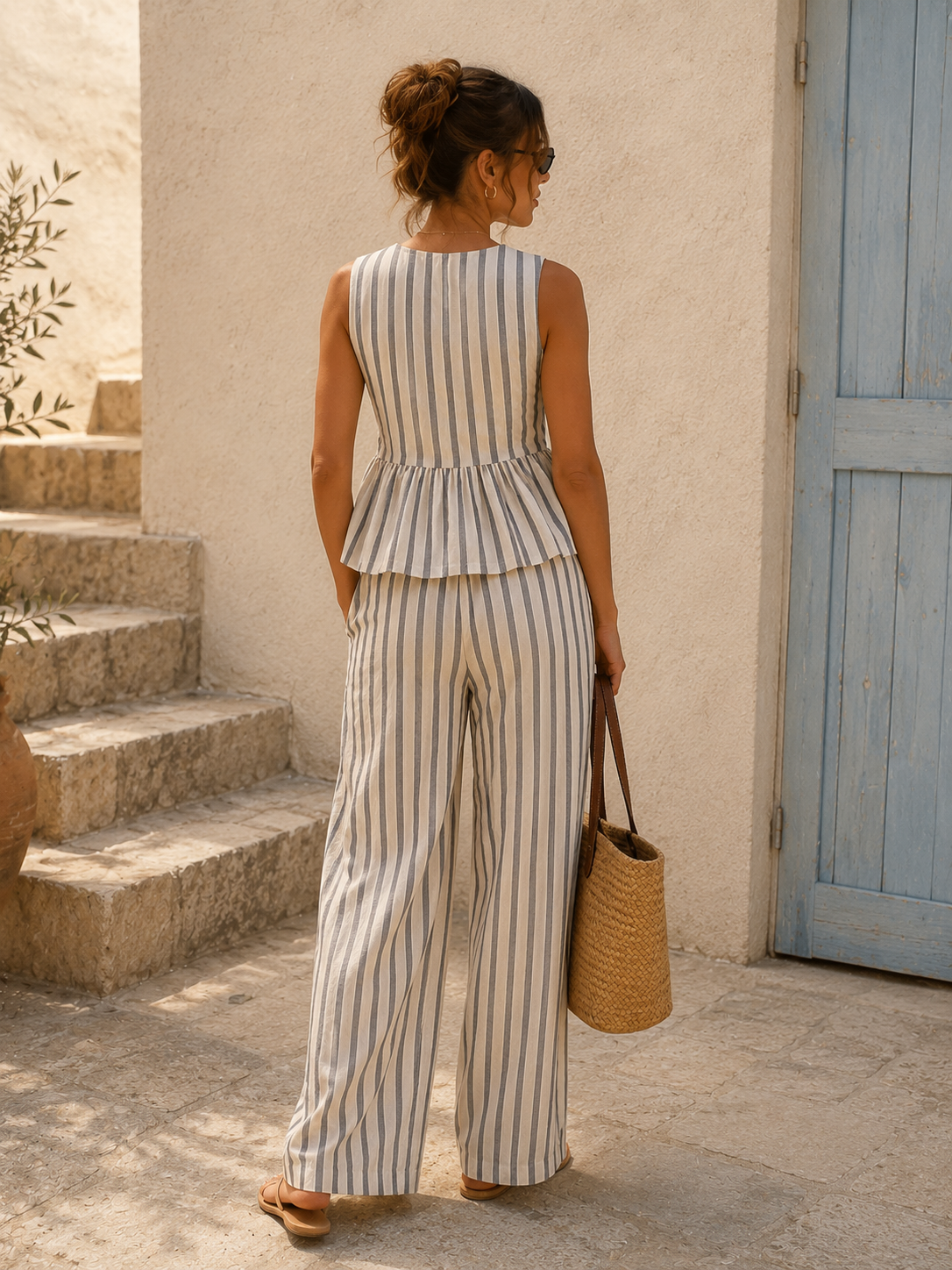 Spodnie Portofino Bianco