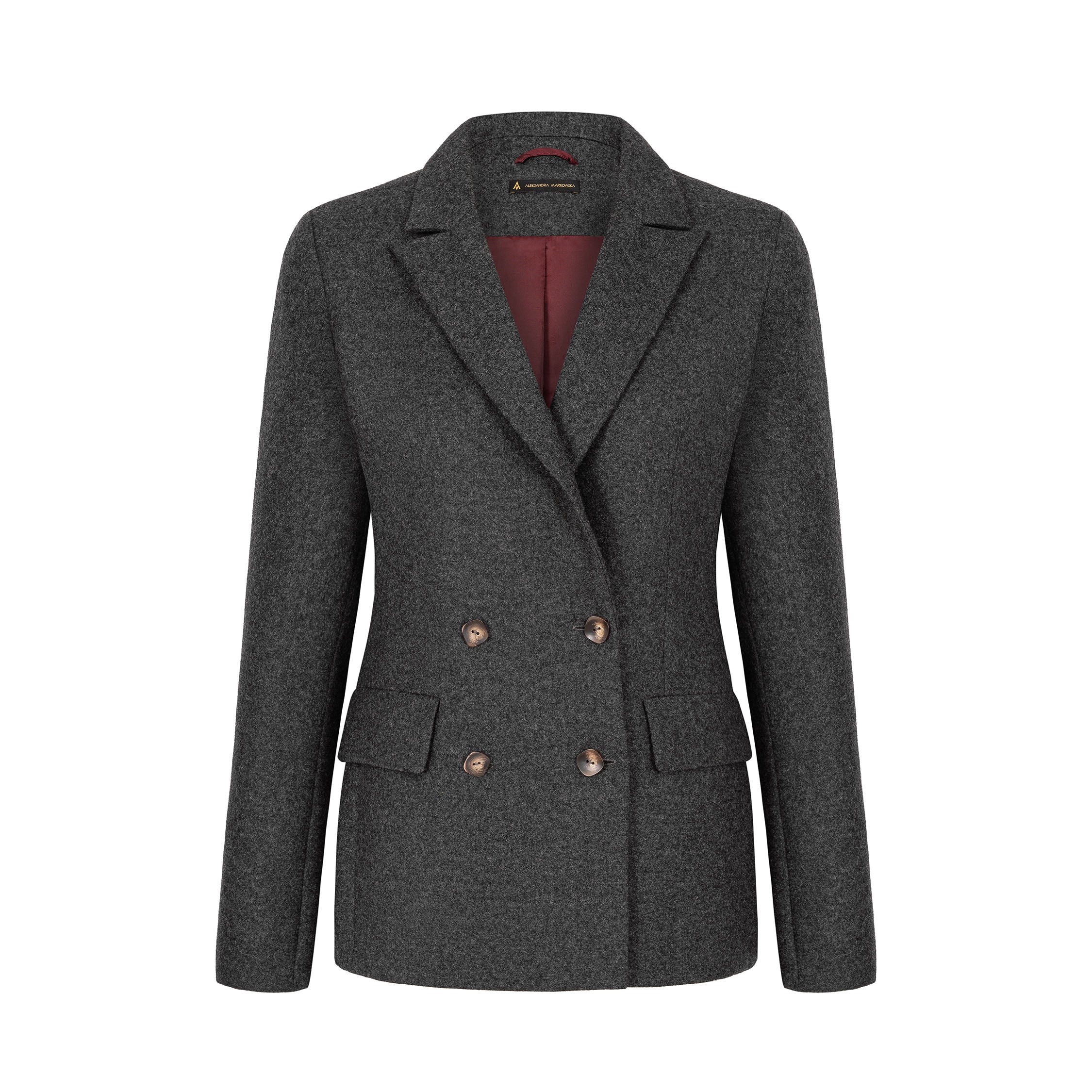 Wełniana marynarka Fumante