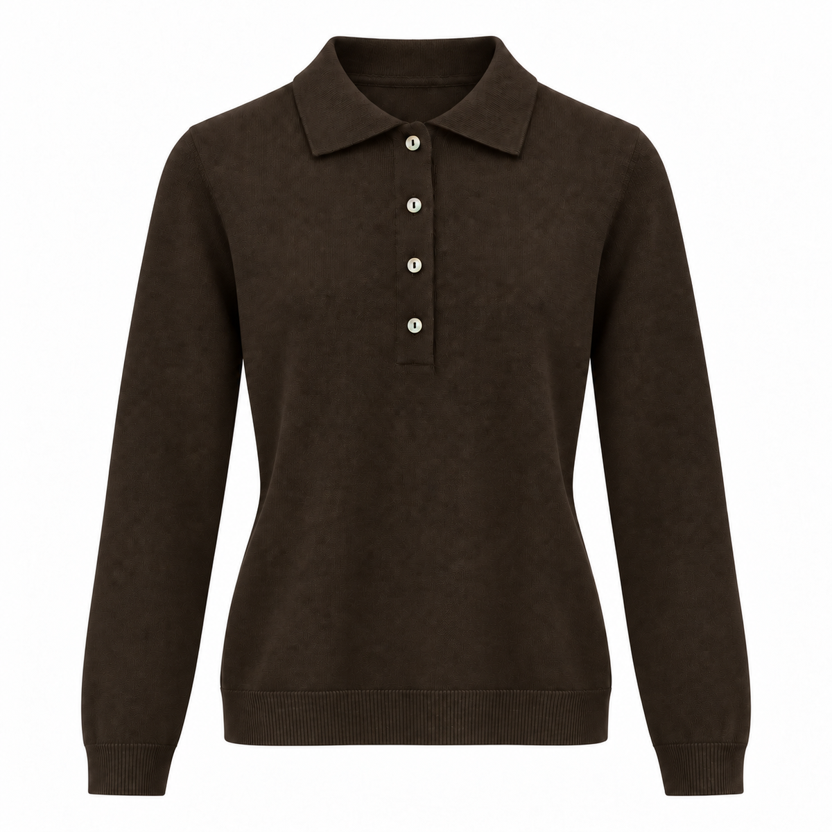 Polo Merino Cioccolato
