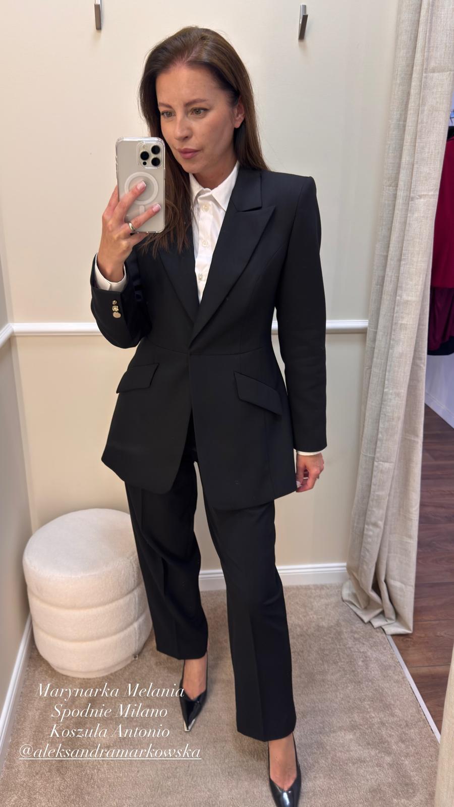Marynarka Melania Nero