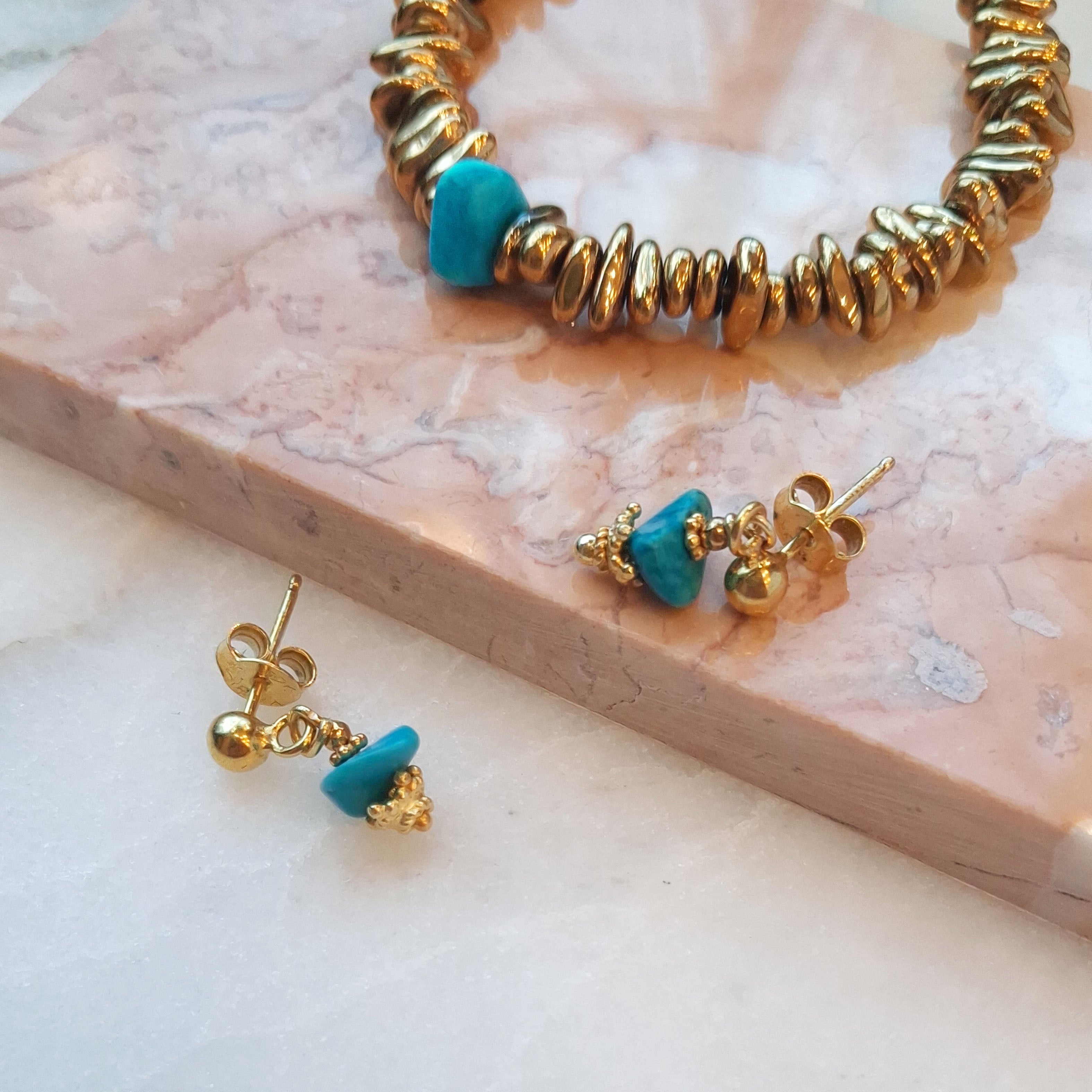 Kolczyki Sassolino Turchese